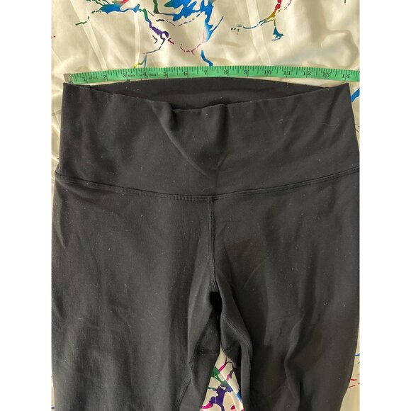Women's Lululemon True Self Crop Black Size 12 - Picture 4 of 5